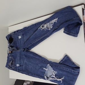 WBB YMI ripped skinny jeans Mid rise